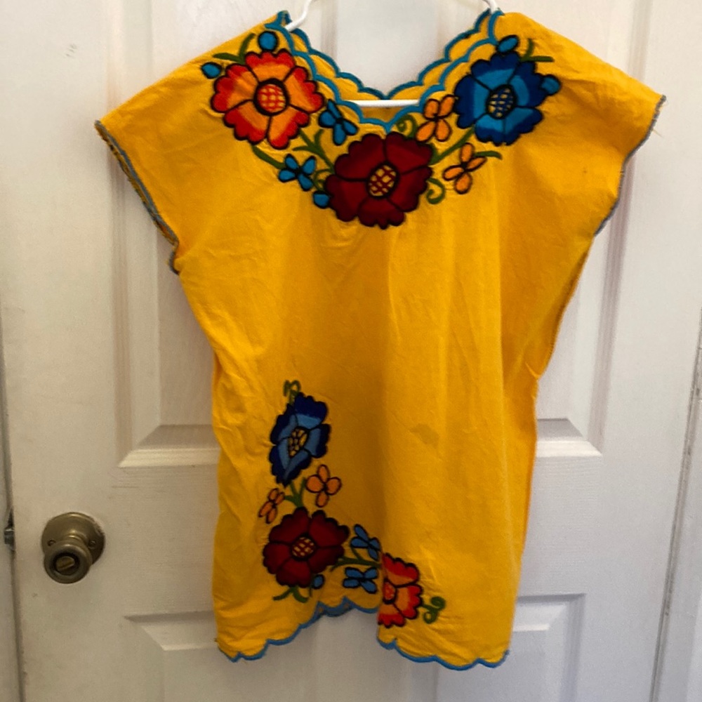 one size fits most ML Mexican Blouse